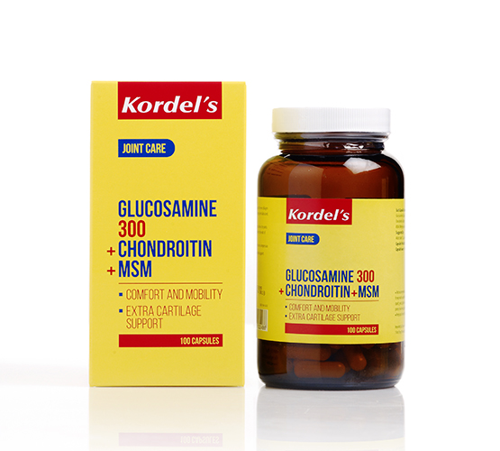 Kordel’s Glucosamine 300 + Chondroitin + MSM Kordel's