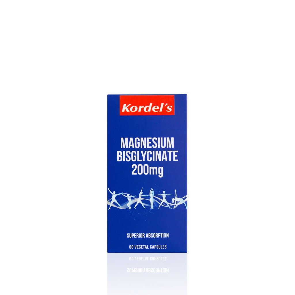 KORDEL’S MAGNESIUM BISGLYCINATE 200 mg Kordel’s