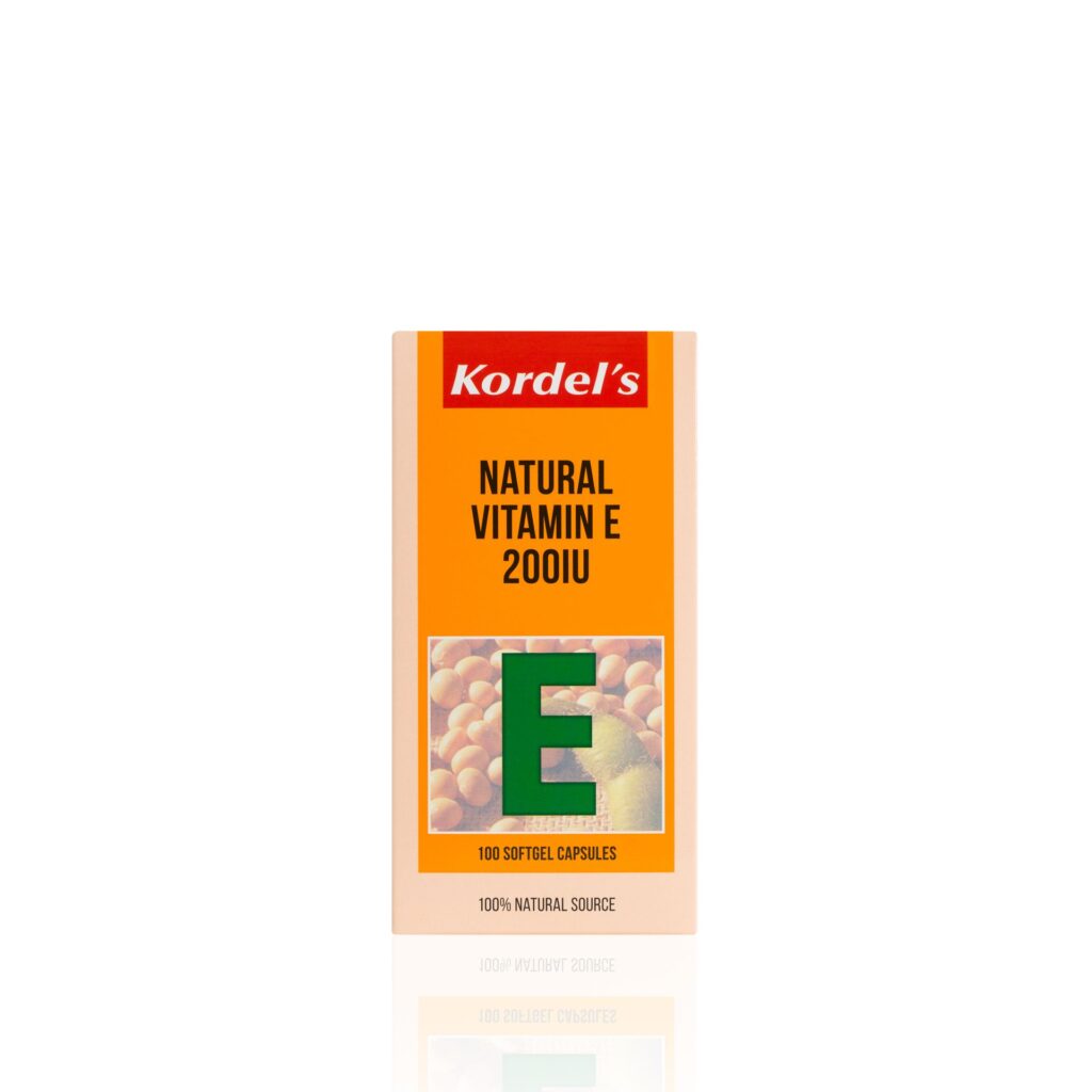 KORDEL’S NATURAL VITAMIN E 200 IU Kordel’s