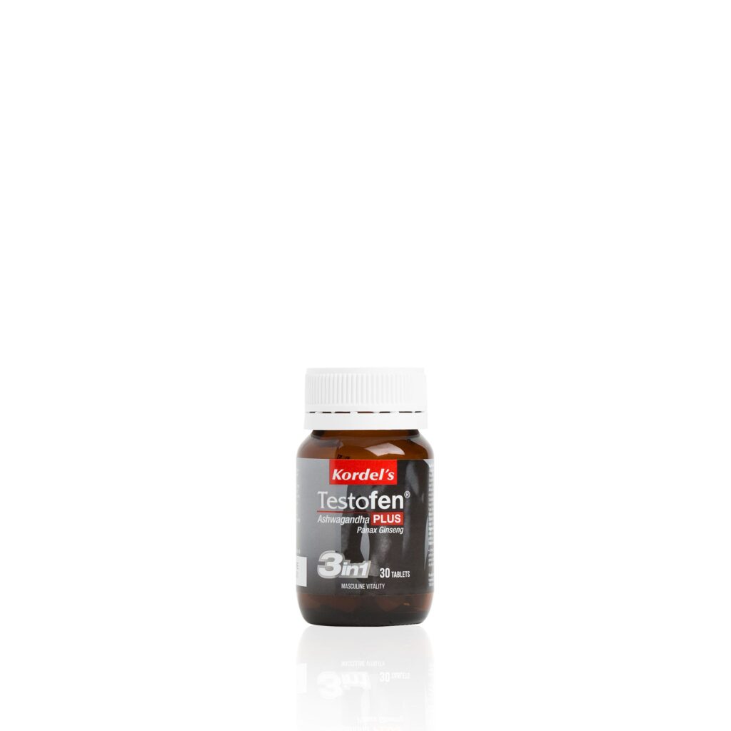 Testovan KORDEL’S TESTOFEN® PLUS ASHWAGANDHA AND PANAX GINSENG – Kordel’s