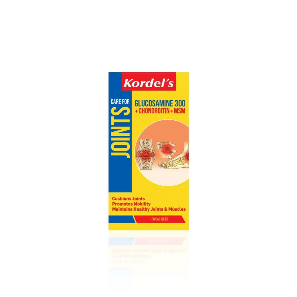 KORDEL’S GLUCOSAMINE 300 + CHONDROITIN + MSM Kordel’s